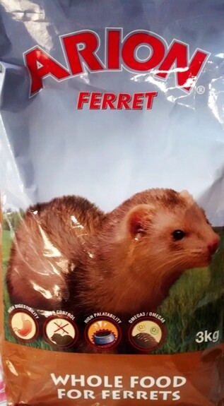 Ferret, Peso: 18 Kg