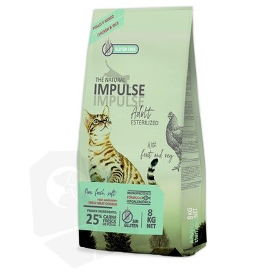 The Natural Impulse Cat Sterilized 8 kg