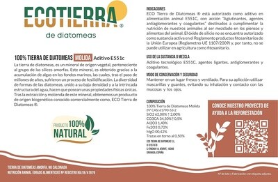 ARENA DE DIATOMEAS 25 KG MOLIDA