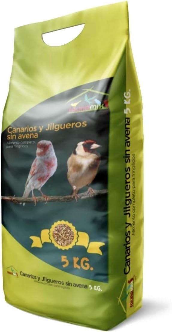 ALIMENTO CANARIOS 5KG SIN AVENA
