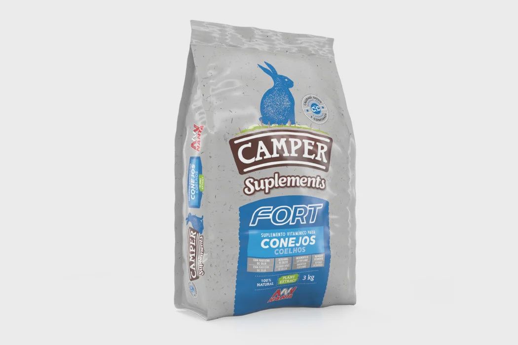 camperfort 3 kg, Suplementos para conejos