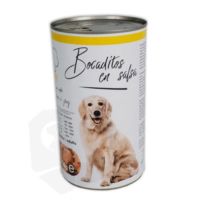 Bocaditos en salsa dog pollo y buey 1230gr (12uds/caja)