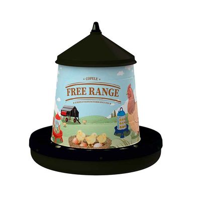 Comedero de plástico modelo Free-Range -4 kg. /7 l.