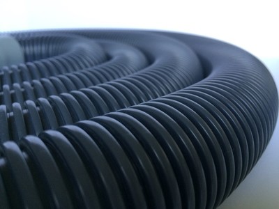 Hose System | 1.5" Black Commercial Hose with Connectors - 50' Length
