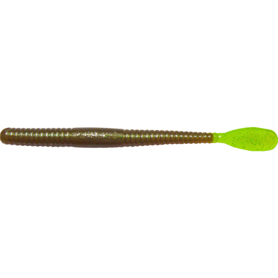 4" Paddle Tail - Root Beer Prl/Antifreeze Tail