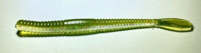 4&quot; Paddle Tail Worm - Baitfish Flash