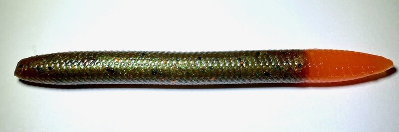 4&quot; Finesse Stick - Changeable Craw / Orange Tail