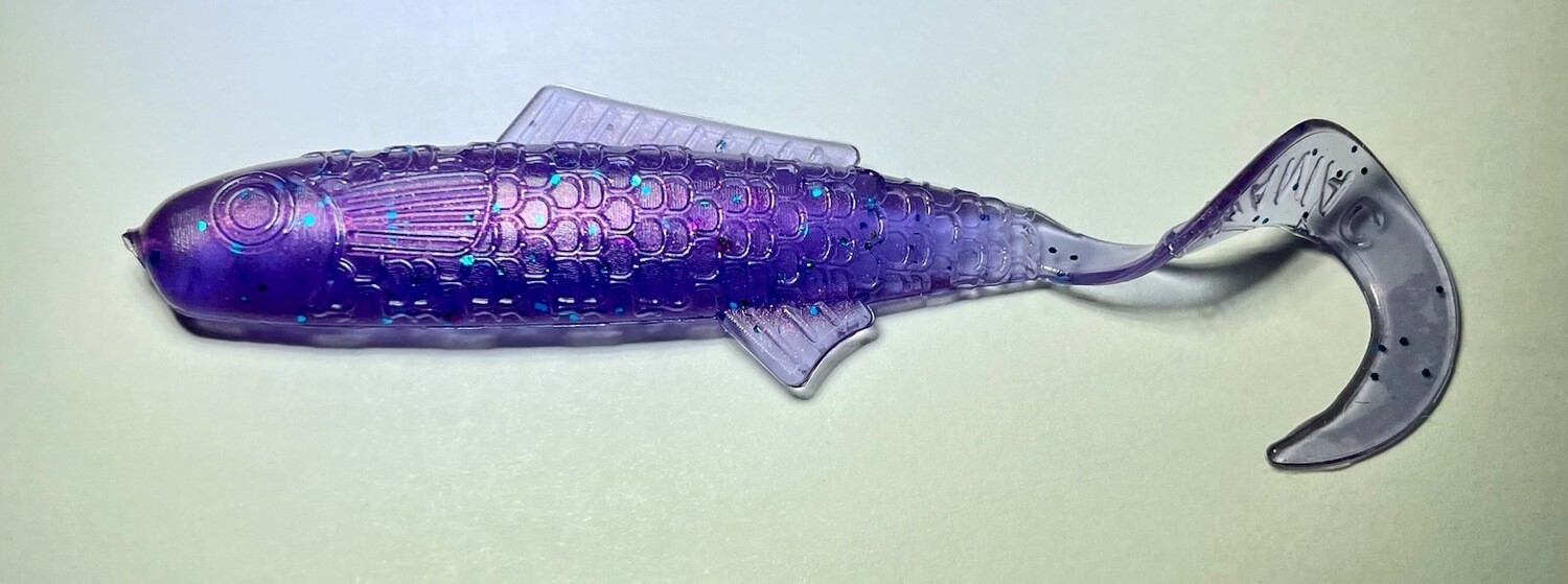 3" Maniac Minnow - Majestic Purple, [ Limited Run ]