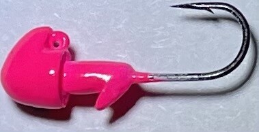 1/32 Oz Vertigo II Fluorescent Pink Jig Head
