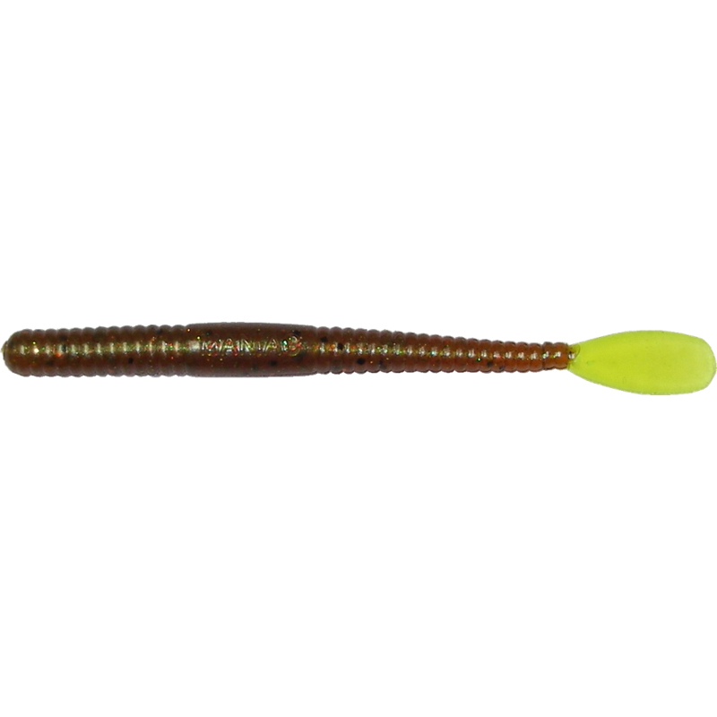 4&quot; Paddle Tail - Changeable Craw/Chartreuse Tail