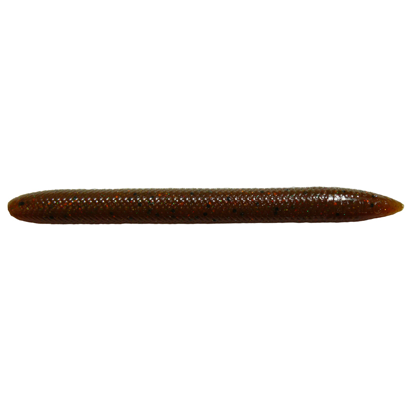 4" Pro-Sink Stick Worm - Root Beer/Multi