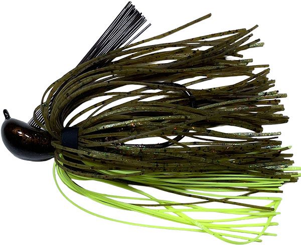 1/2 oz Pitchin&#39; Jig - Changeable / Chartreuse