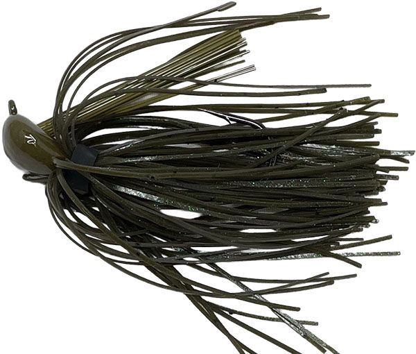 3/8 oz Pitchin&#39; Jig - Green Pumpkin Delight