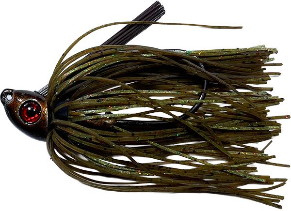 3/8 oz Skirted Swim Jig - Changeable Craw