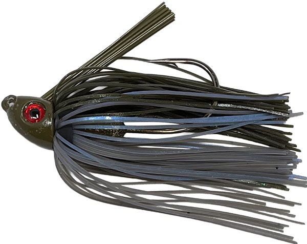 3/8 oz Skirted Swim Jig - River Craw