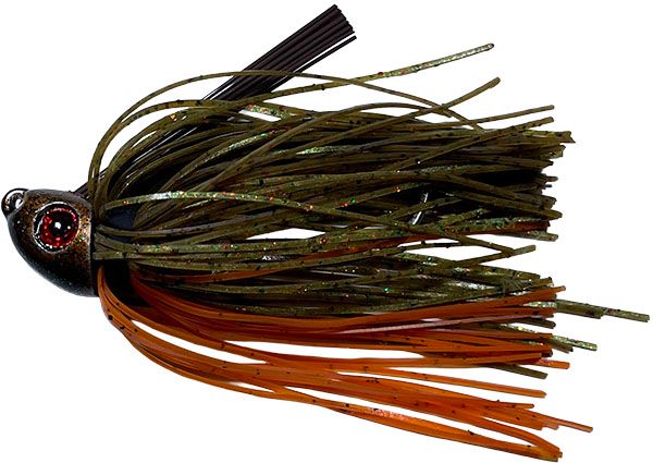 3/8 oz Skirted Swim Jig - Mother Craw
