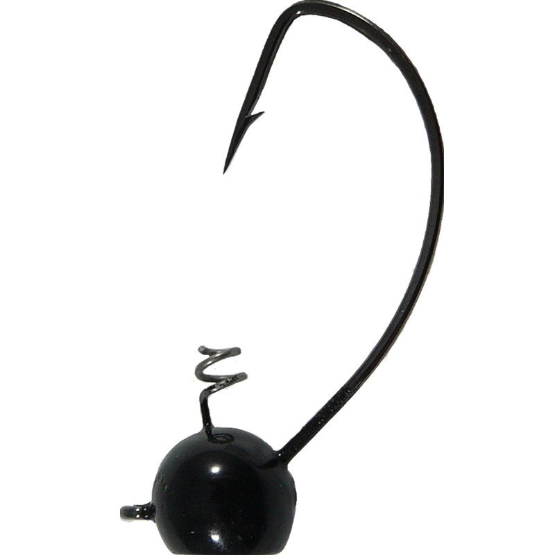 1/4 oz Shakey Head Jig - Black