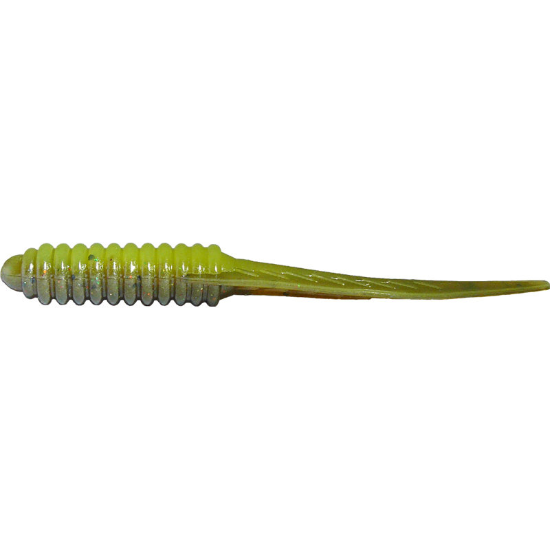 3.5" Cut'r Bug - Changeable Craw/Chartreuse Laminate