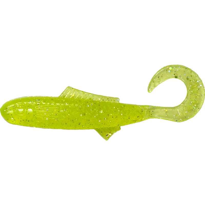 3" Maniac® Minnow - Chartreuse Holographic
