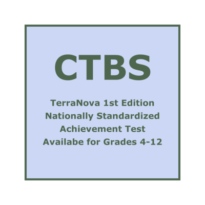 CTBS TerraNova 1 Form A