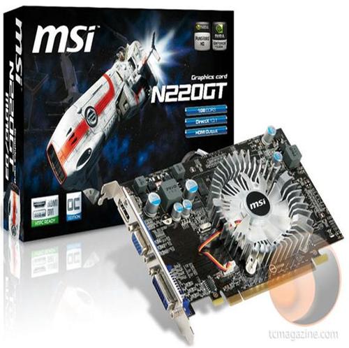 ASTRUM® nVidia GeForce GT 220 PCI-Express x16 2.0, GDDR3 1GB, 64-Bit