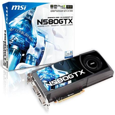 GIGABYTE® nVidia GeForce GTX 590 LIGHTNING PCI-Express x16 2.0, GDDR5 3GB, 786-Bit