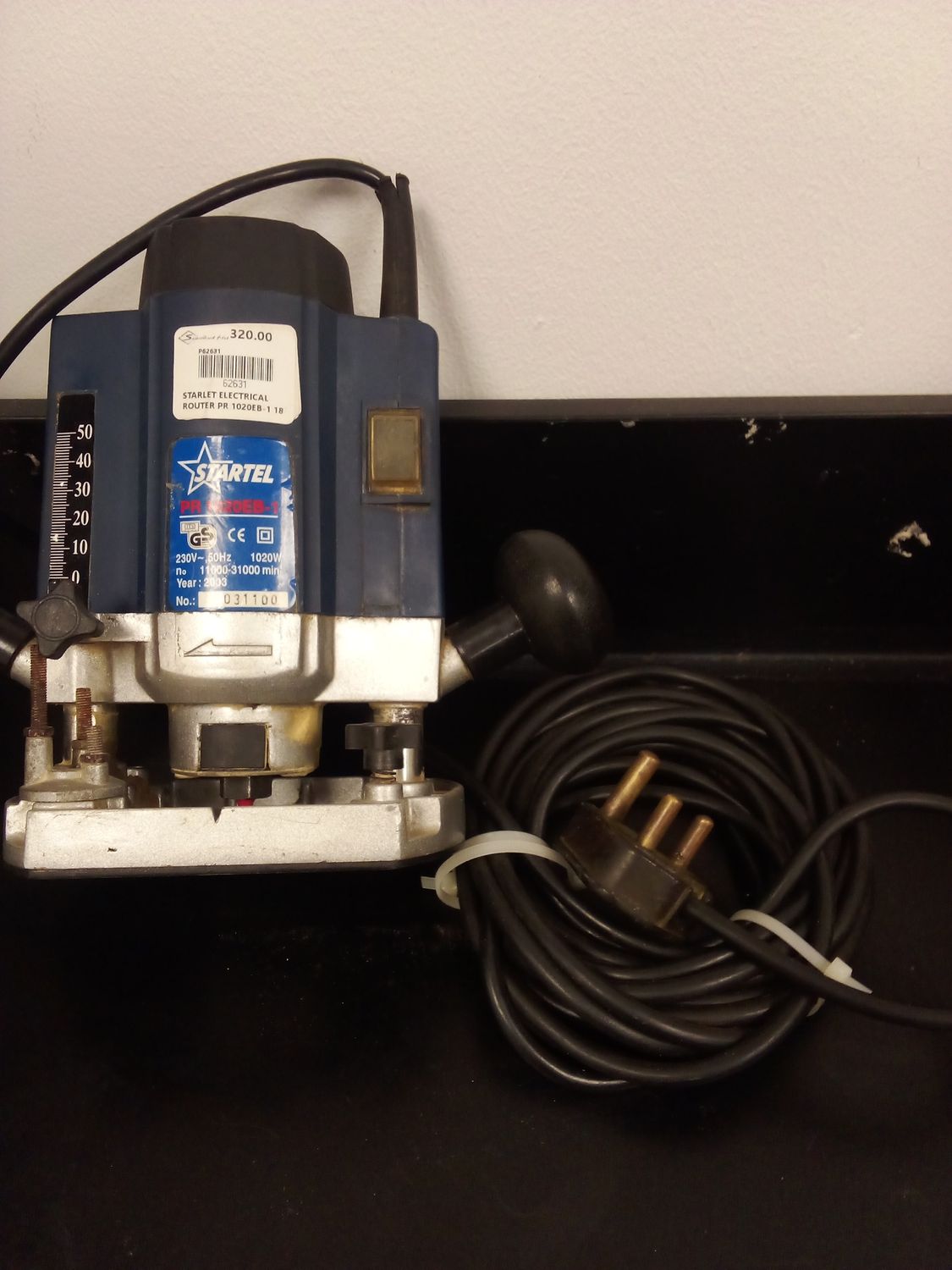 STARLET ELECTRICAL ROUTER PR 1020EB-1 18084