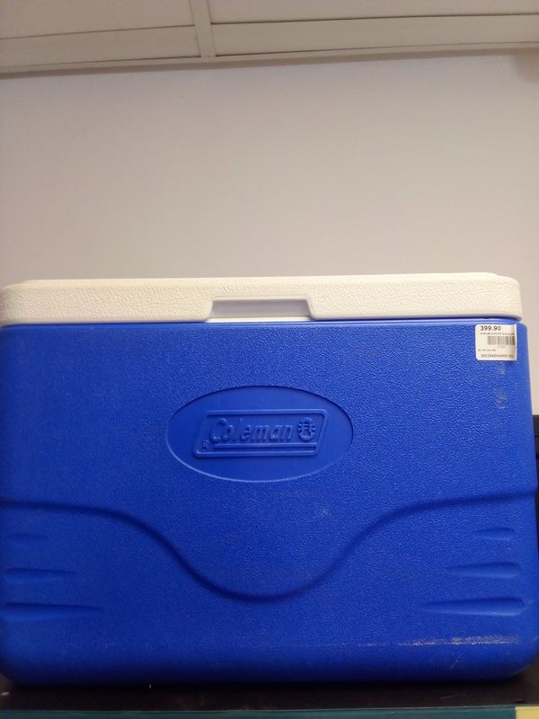 COOLER BOX BLUE WHITE