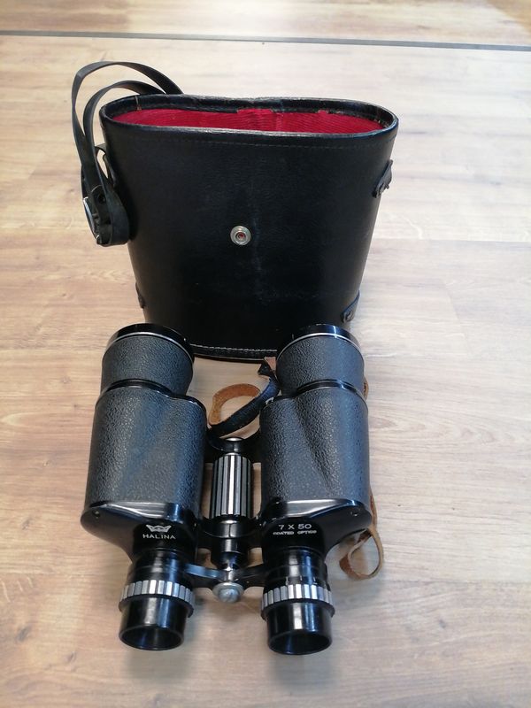 VINTAGE HALINA 7X50 BINOCULARS