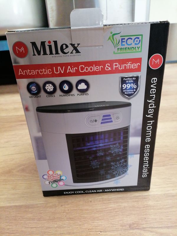 UV AIR COOLER &amp; AIR PURIFIER TABLE FAN