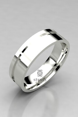 Alianza oro amarillo, blanco o rosa 18kt
