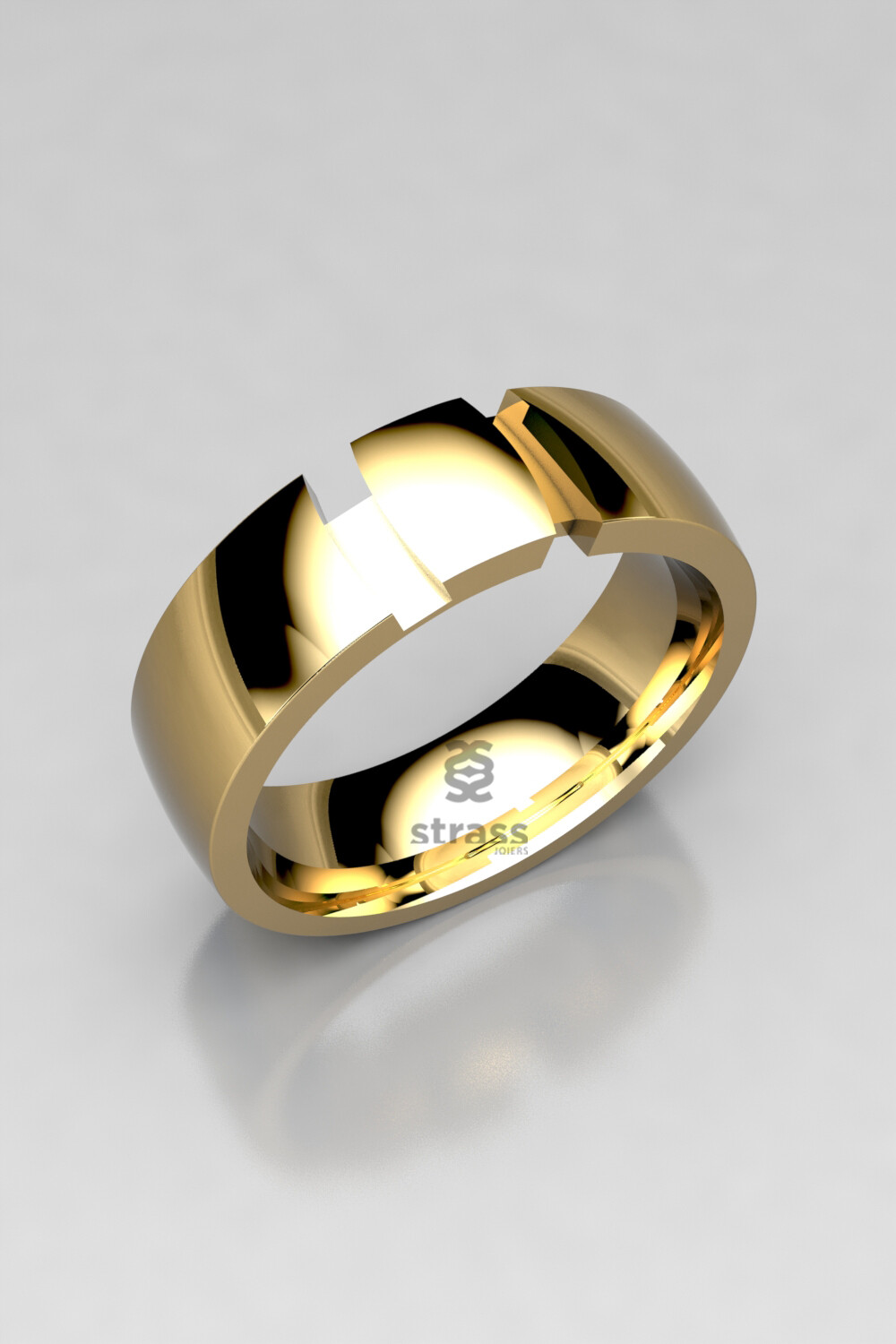Alianza oro amarillo, blanco o rosa 18kt