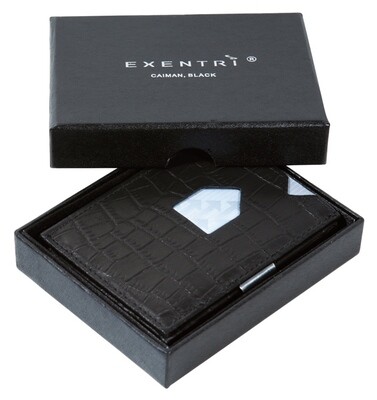 Cartera / Tarjetero Caiman Black EX101.
Protección RFID.