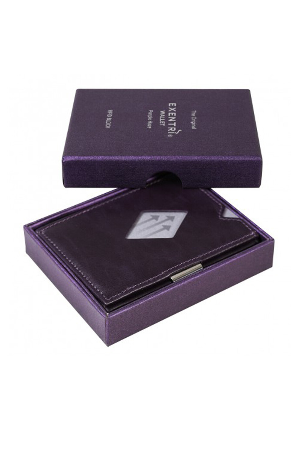 Cartera / Tarjetero Púrpura EXD304.
Protección RFID.