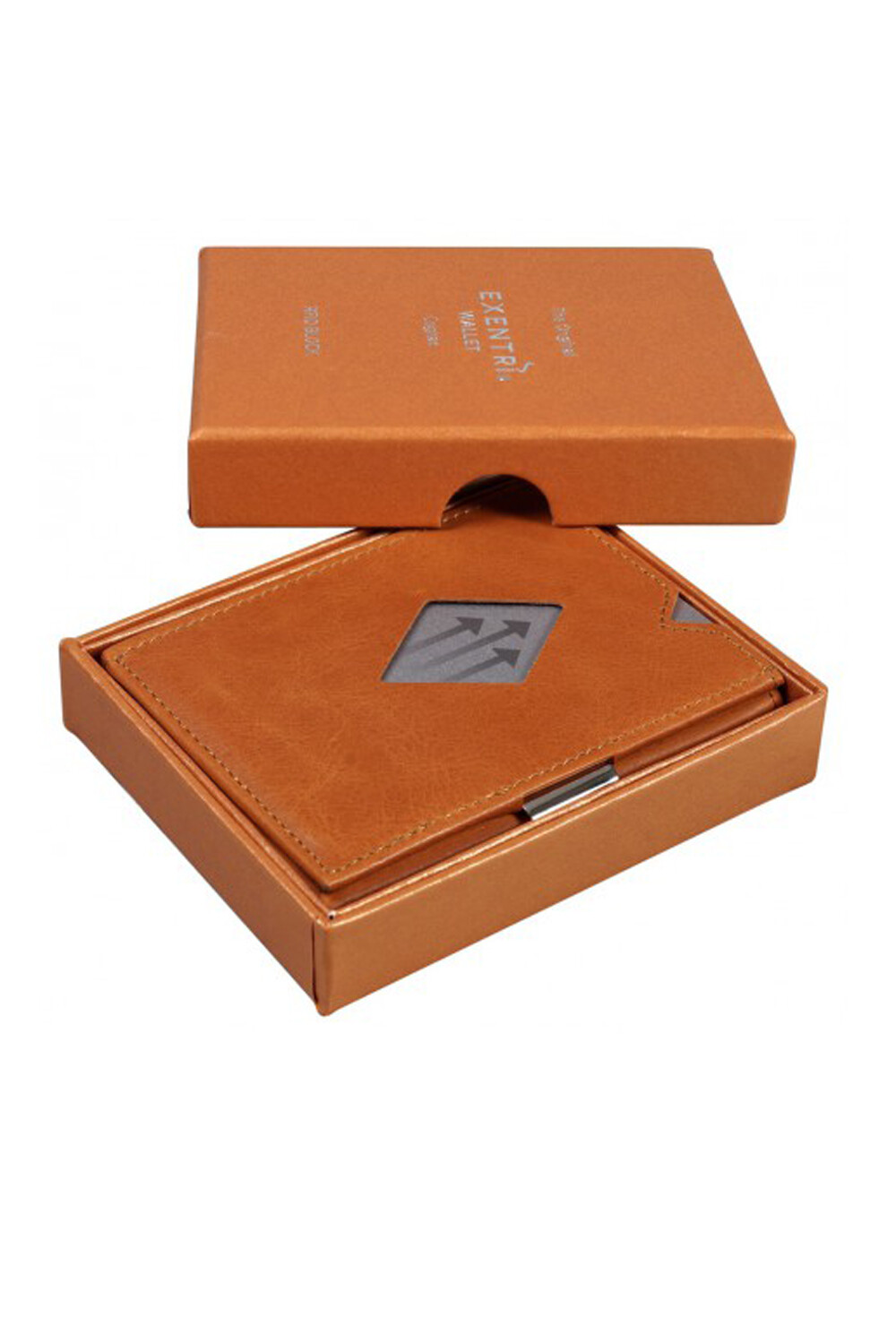 Cartera / Tarjetero Cognac EXD315.
Protección RFID.