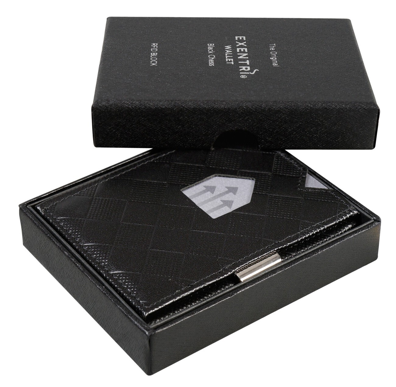Cartera / Tarjetero Black Chess EX021.
Protección RFID.
