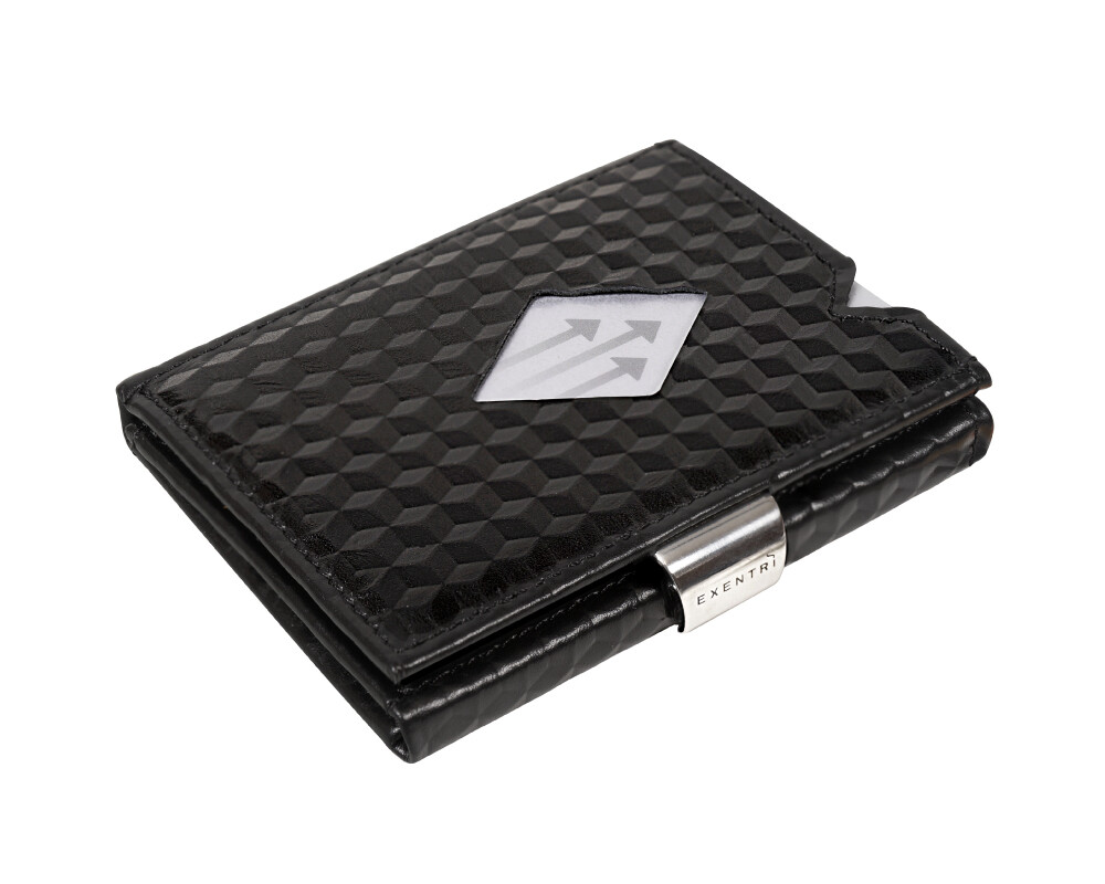 Cartera / Tarjetero Black Cube EXD341. Protección RFID.