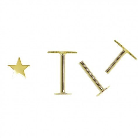 PENDIENTE INDIVIDUAL PIERCING ESTRELLA
