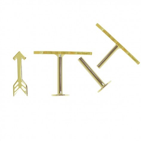 PENDIENTE INDIVIDUAL PIERCING FLECHA