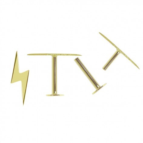 PENDIENTE INDIVIDUAL PIERCING RAYO