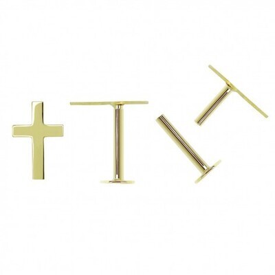 PENDIENTE PIERCING CRUZ