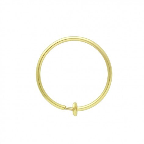 PENDIENTE INDIVIDUAL PIERCING ARO MEDIANO