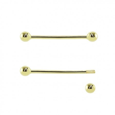 PENDIENTE INDIVIDUAL PIERCING BARRA MEDIANO