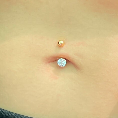 PENDIENTE PIERCING OMBLIGO 6 GARRITAS CIRCONITA