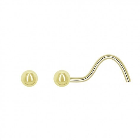 PENDIENTE INDIVIDUAL PIERCING NARIZ BOLA