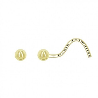 PENDIENTE INDIVIDUAL PIERCING NARIZ BOLA