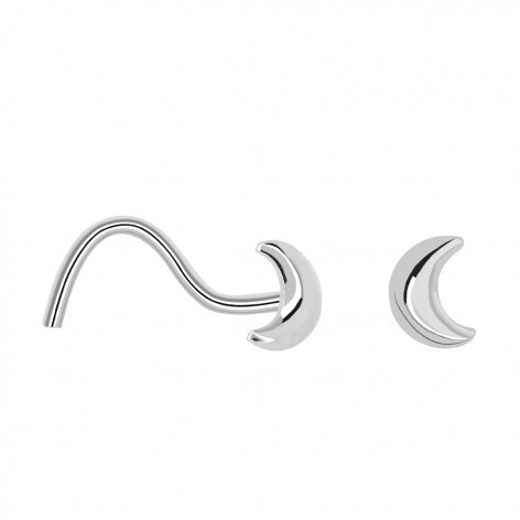 PENDIENTE INDIVIDUAL PIERCING NARIZ LUNA