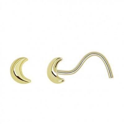 PENDIENTE INDIVIDUAL PIERCING NARIZ LUNA