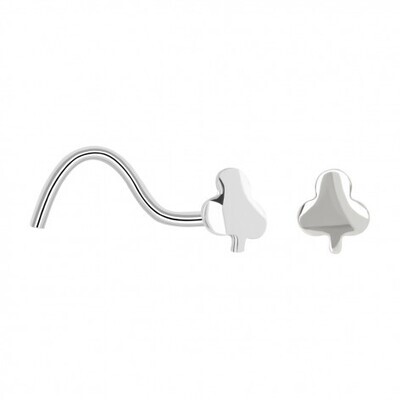 PENDIENTE INDIVIDUAL PIERCING NARIZ TREBOL