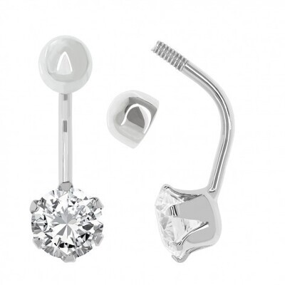 PENDIENTE PIERCING OMBLIGO 6 GARRITAS CIRCONITA